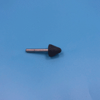Keram. Schleifstift KE D:20 T:20 - Schaft 6 mm 45° - 25A Korn 60 PV
